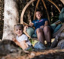 Familienhotel Torghele's Wald + Fluh im Allgäu mit Entspannungswald
